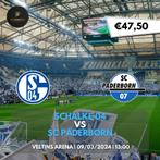 Kaarten Schalke 04 - SC Paderborn (2. Bundesliga), Tickets en Kaartjes, Sport | Voetbal