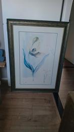 Aquarel in lijst - 110x80cm, Ophalen