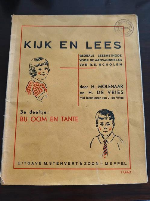 Leesboekje Kijk en Lees 3e deel, H. Molenaar en H.. De Vries, Boeken, Kinderboeken | Jeugd | onder 10 jaar, Gelezen, Ophalen of Verzenden