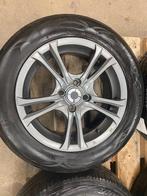 Set lichtmetalen velgen + banden 15 inch, Gebruikt, 15 inch, Banden en Velgen, Personenwagen