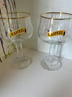 Kasteel bierglazen set van 2 glazen, Ophalen of Verzenden, Nieuw, Glas of Glazen, Overige merken