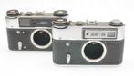 FED en ZORKI Soviet ("Leica inspired") body's -> zie foto's, Ophalen of Verzenden, Compact, Overige Merken
