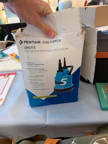  Pentair Jung Pumpen Simer 5 – Draagbare Dompelpomp beschikbaar voor biedingen