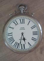 Leuke zakhorloge wandklok, Huis en Inrichting, Woonaccessoires | Klokken, Ophalen of Verzenden, Zo goed als nieuw, Analoog, Wandklok