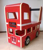 Loopwagentje Londen bus., Kinderen en Baby's, Speelgoed | Houten speelgoed, Ophalen, Gebruikt, Duw- of Trekspeelgoed