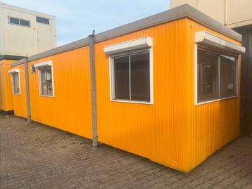 Kantoorunit / Directiekeet met keuken en toilet | 10x3 m. beschikbaar voor biedingen