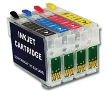 Hervulbare Cartridges Epson T0711 T0712 T0713 T0714 T0715 beschikbaar voor biedingen