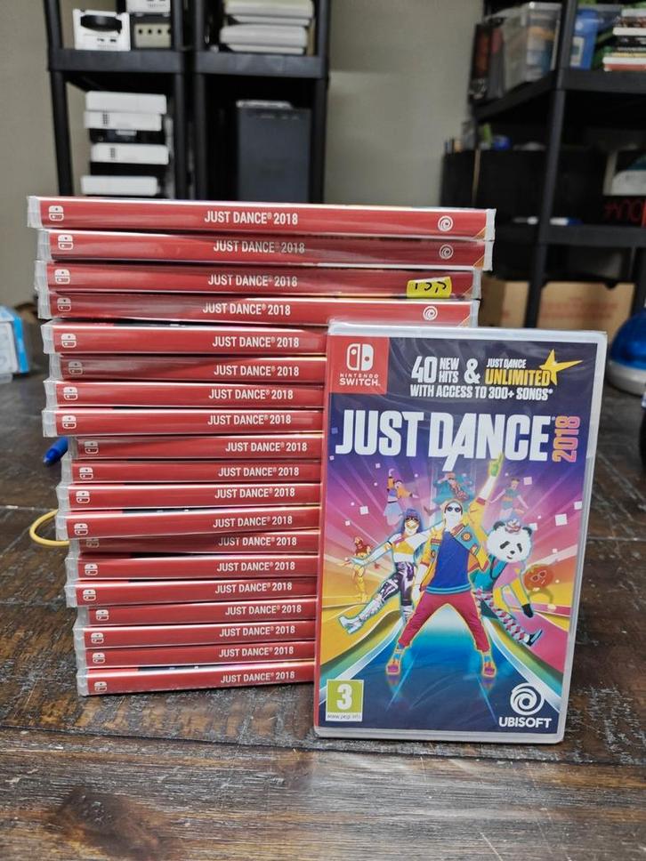 Just Dance 2018 Switch SEALED NIEUW, Spelcomputers en Games, Games | Nintendo Switch, Zo goed als nieuw, Sport, 3 spelers of meer