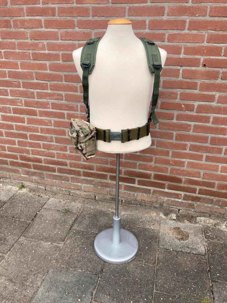 Original US suspenders, pistolbelt., Verzamelen, Militaria | Algemeen, Landmacht, Kleding of Schoenen, Amerika, Ophalen of Verzenden