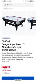 Airhockey Tafel - Zo Goed Als Nieuw!, Hobby en Vrije tijd, Gezelschapsspellen | Bordspellen, Een of twee spelers, Ophalen, Zo goed als nieuw