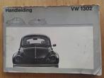 Instruktieboekje VW 1302, Auto diversen, Handleidingen en Instructieboekjes, Ophalen of Verzenden