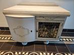 Charmant brocante kastje met glazen deur, Huis en Inrichting, Kasten | Overige, Ophalen, Gebruikt