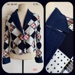 J40. Vintage jasje mt 38/40, Maat 38/40 (M), 9462RP 14, Verzenden, Wit