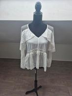 Witte blouse. S/M, Verzenden, Wit, Nieuw, Maat 36 (S)
