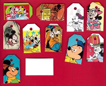 6920) mickey en vriendjes labeltjes beschikbaar voor biedingen