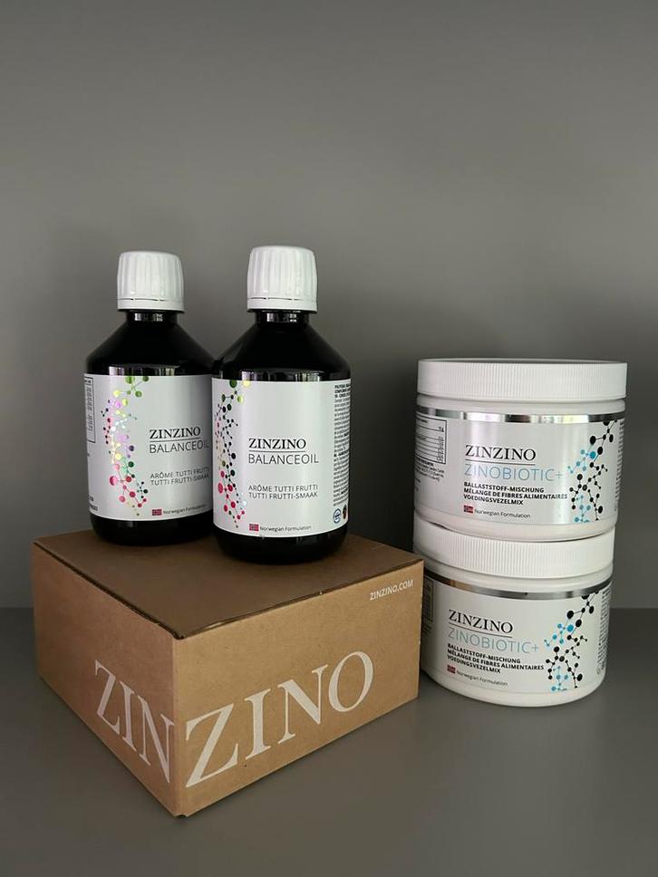 Zinzino Balanceoil & Zinobiotic+, Sport en Fitness, Gezondheidsproducten en Wellness, Nieuw, Poeder of Drank, Ophalen of Verzenden