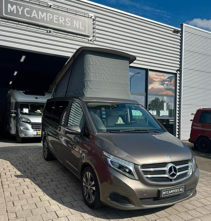 Marco Polo V-Klasse 190 pk, Caravans en Kamperen, Campers, Bedrijf, tot en met 4, Buscamper of Camperbus, Mercedes-Benz, Mercedes