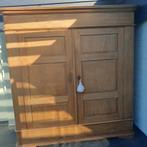 Antieke Eiken Kast - 200cmx70cm x 210 cm, Huis en Inrichting, Kasten | Kledingkasten, Ophalen, Gebruikt, 200 cm of meer, Eikenhout