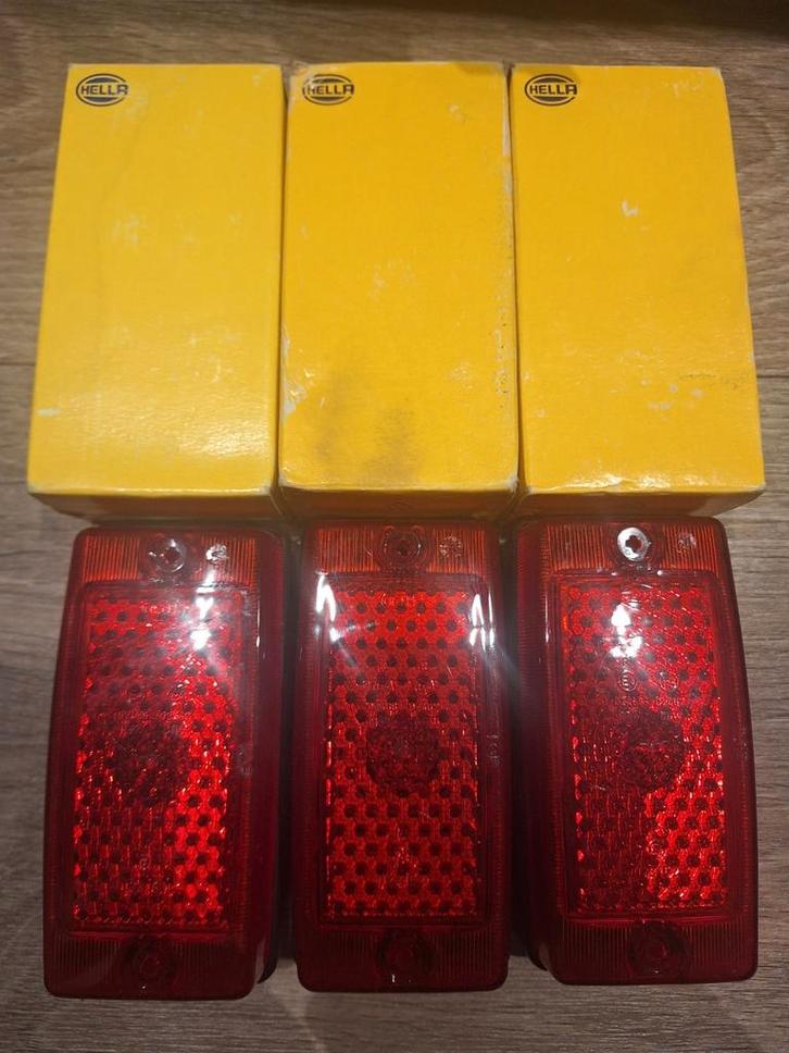 Hella Achterlichten - Nieuw in Doos (3 stuks), Auto-onderdelen, Verlichting, Oldtimer onderdelen, Universele onderdelen, Nieuw