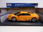 Lamborghini Murcielago LP640 oranje 2007 Maisto 1:18 KRD, Ophalen of Verzenden, Zo goed als nieuw, Auto, Maisto