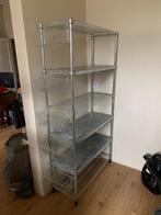 Omar Ikea stellingkast metaal, Huis en Inrichting, Kasten | Stellingkasten, Ophalen of Verzenden, Gebruikt