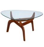 Kwantum Breno salontafel zgan, Huis en Inrichting, Tafels | Salontafels, Ophalen, 100 tot 150 cm, Rond, 50 tot 100 cm