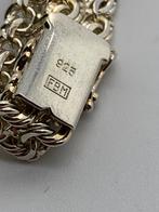 V820 Prachtige zilveren FBM armband, Ophalen of Verzenden, Zilver, Armband