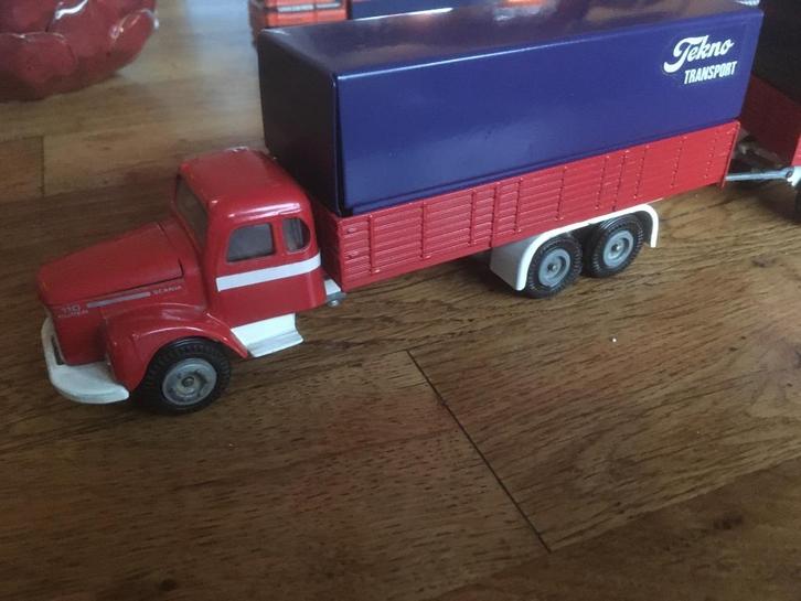 Scania 110 Super torpedo Tekno, Hobby en Vrije tijd, Modelauto's | 1:50, Nieuw, Bus of Vrachtwagen, Tekno, Ophalen of Verzenden