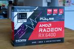 Sapphire Pulse AMD Radeon RX 6400, Computers en Software, Videokaarten, AMD, PCI-Express 4, Ophalen of Verzenden, Zo goed als nieuw