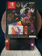 Nintendo Switch OLED Pokemon Scarlet & Violet Edition, Spelcomputers en Games, Met games, Zo goed als nieuw, Met 1 controller