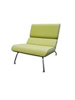 Deense fauteuil van Softline, Huis en Inrichting, Fauteuils, Ophalen, Gebruikt, Metaal, 50 tot 75 cm