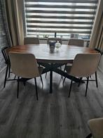 Mangohouten eettafel ovaal 180x100, Ophalen of Verzenden