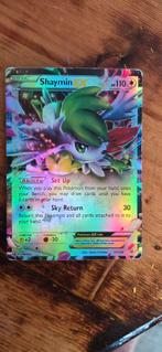 Shaymin EX - Pokémon Kaart, Ophalen, Zo goed als nieuw, Losse kaart, Foil