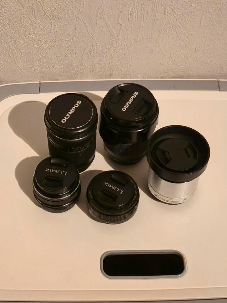 Diverse MFT/M43 Lenzen in Uitstekende Staat, Audio, Tv en Foto, Fotografie | Lenzen en Objectieven, Zo goed als nieuw, Standaardlens