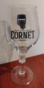 Cornet Bier Glas 33cl/pint M16 Grijs (C), Verzamelen, Ophalen of Verzenden, Gebruikt, Glas of Glazen, Overige merken
