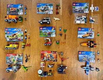 Lego City & Lego Juniors Sets - Complete beschikbaar voor biedingen