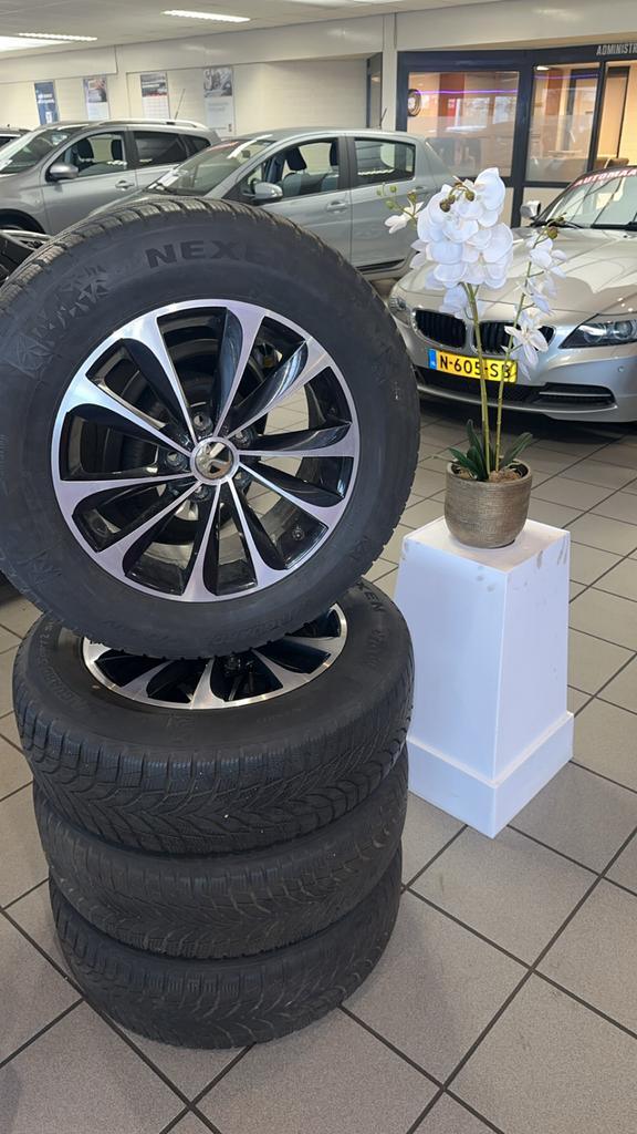 Nissan x-trail wielset, Auto-onderdelen, Banden en Velgen, Gebruikt, Banden en Velgen, 17 inch, Personenwagen