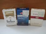 sigarettenpakjes van Barclay / Drum / Marlboro Lights, Verzamelen, Ophalen of Verzenden, Gebruikt, Tabaksdoos of Verpakking