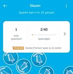 AH / Albert heijn glazen zegels volle spaarkaarten, Hobby en Vrije tijd, Spaarzegeltjes, Ophalen of Verzenden, Winkel, Super of Benzinepomp