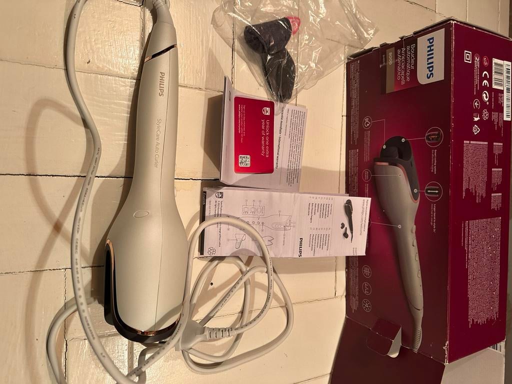 Philips 8000 Prestige Boucleur automatische krultang, Ophalen of Verzenden, Zo goed als nieuw, Overige typen