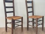 Vintage Perriand stijl design stoelen, Ophalen, Gebruikt