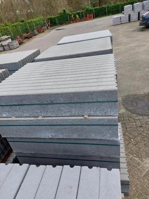A24. Opsluitbanden 6x20x100 grijs (restpartij), Tuin en Terras, Bielzen en Borders, Nieuw, Overige typen, Beton, Minder dan 25 cm