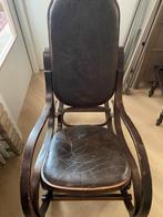 Schommelstoel, Huis en Inrichting, Stoelen, Ophalen, Gebruikt, Bruin, Hout
