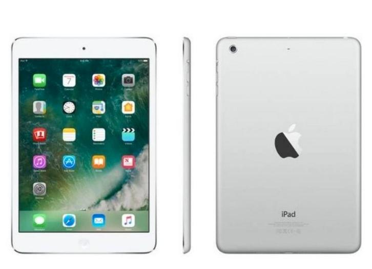 ipad mini 2, Computers en Software, Apple iPads, Zo goed als nieuw, Apple iPad, Wi-Fi en Mobiel internet, 8 inch, 128 GB, Zilver