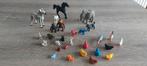 Setje playmobil dieren olifant aap zebra paard kip eend, Ophalen of Verzenden, Los playmobil