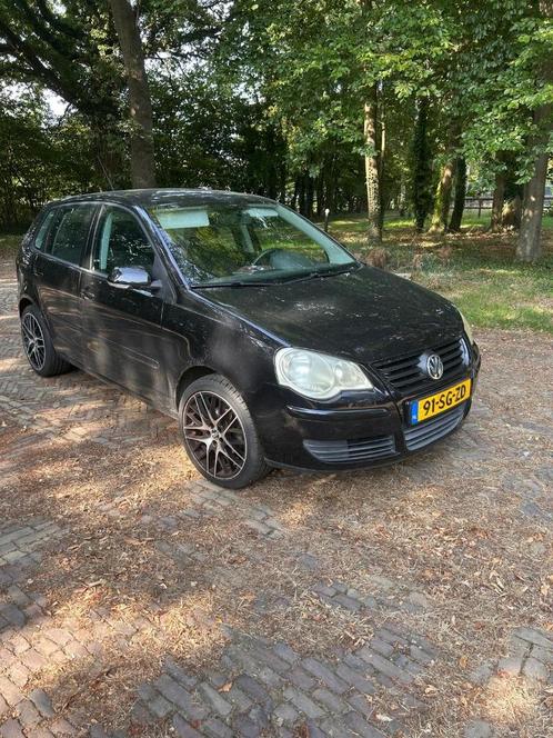 Volkswagen Polo 1.4 55KW 2006 Zwart, Auto's, Volkswagen, Particulier, Polo, Airbags, Airconditioning, Centrale vergrendeling, Elektrische ramen