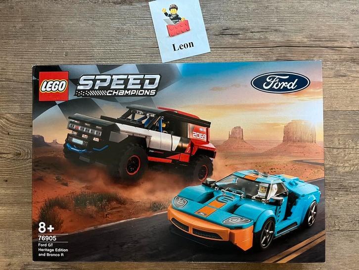 Lego Speed Champions 76905 Ford duo set - Nieuw in doos !, Kinderen en Baby's, Speelgoed | Duplo en Lego, Zo goed als nieuw, Ophalen of Verzenden