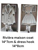 Rivièra maison coat hook & rivièra maison dress hook, Huis en Inrichting, Woonaccessoires | Kapstokken, Ophalen of Verzenden
