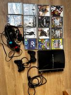 PlayStation 3 + Singstar microfoon + veel games!, Spelcomputers en Games, Gebruikt, Overige genres, Eén computer, Ophalen of Verzenden