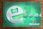 Heineken Flessenopener op ansichtkaart., Verzenden, Nieuw, Flesopener, Heineken
